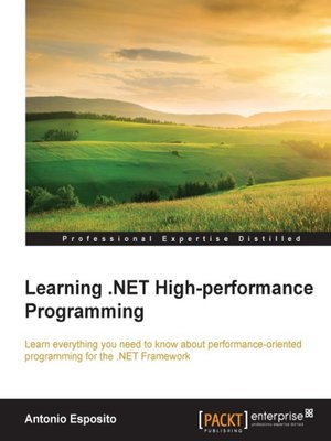 cover image of Learning .NET High-performance Programming